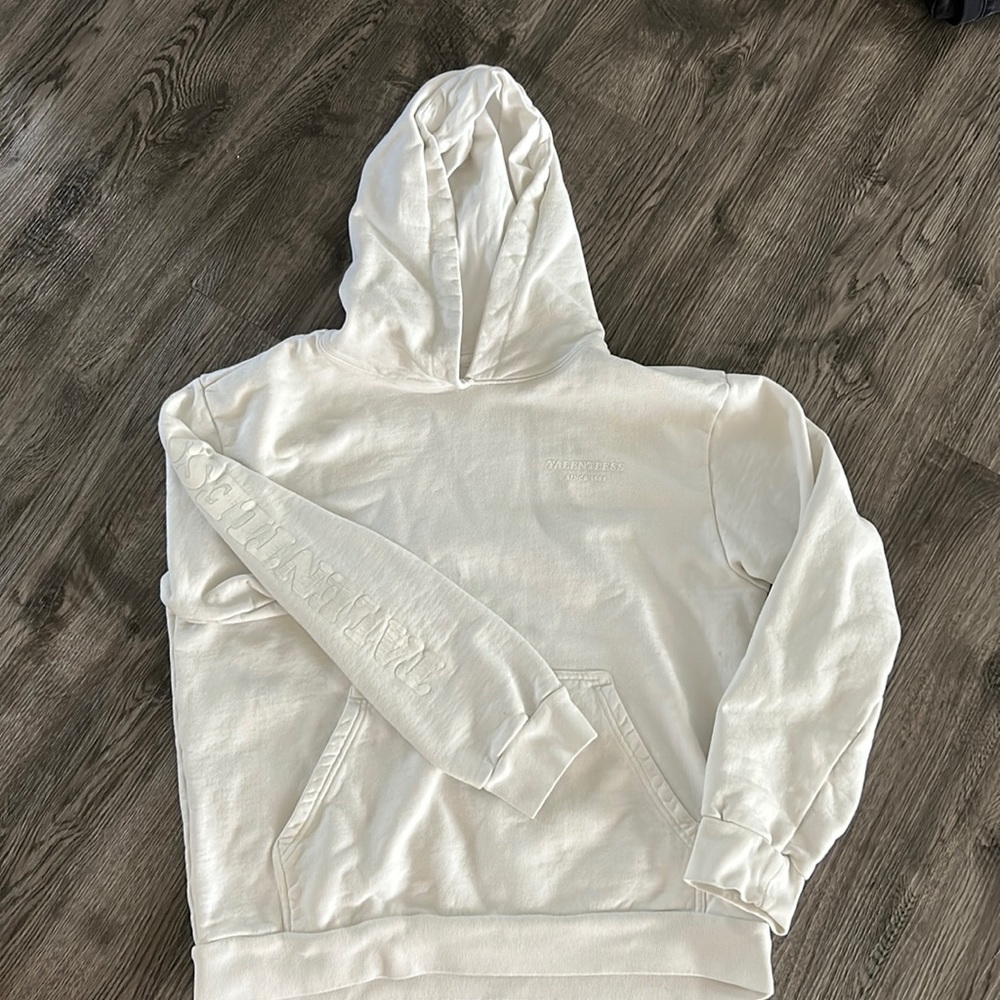 White Talentless Hoodie